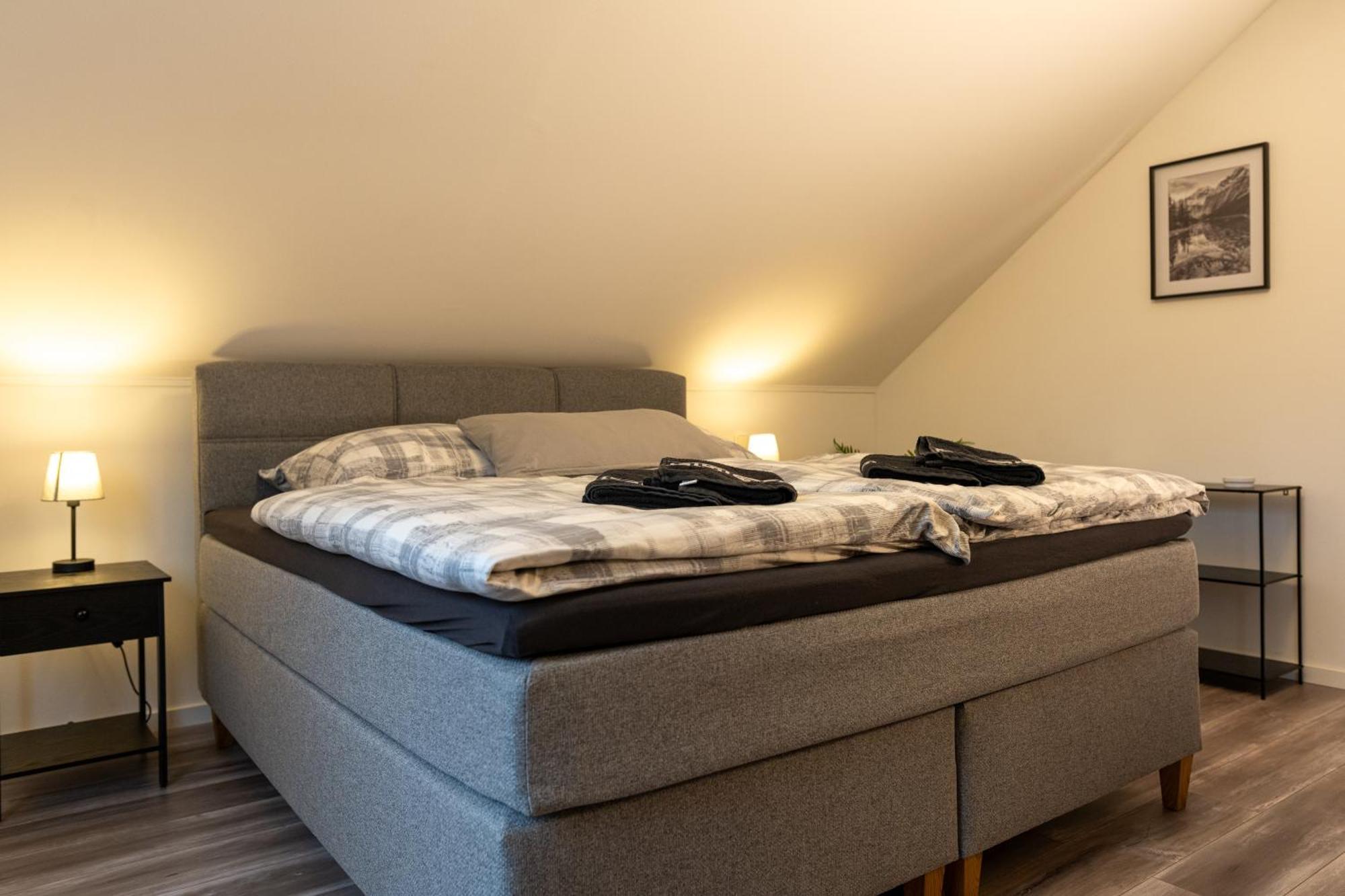 Ganzes Ferienhaus In Leipzig Mit Garage Und Fussbodenheizung Exterior foto