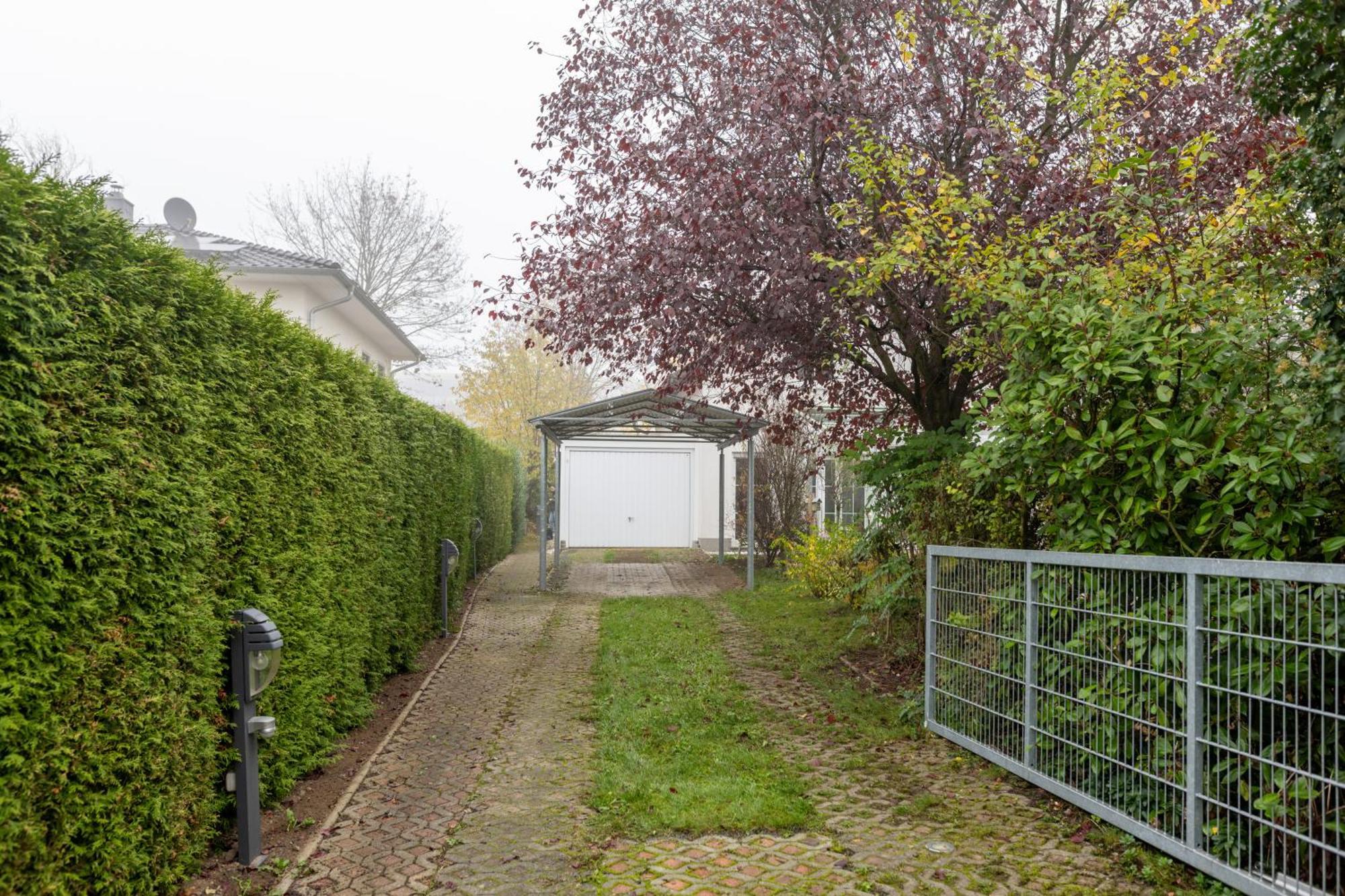 Ganzes Ferienhaus In Leipzig Mit Garage Und Fussbodenheizung Exterior foto